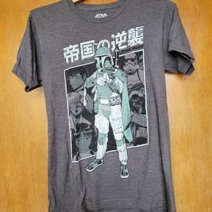 Star Wars Manga Boba Fett Shirt